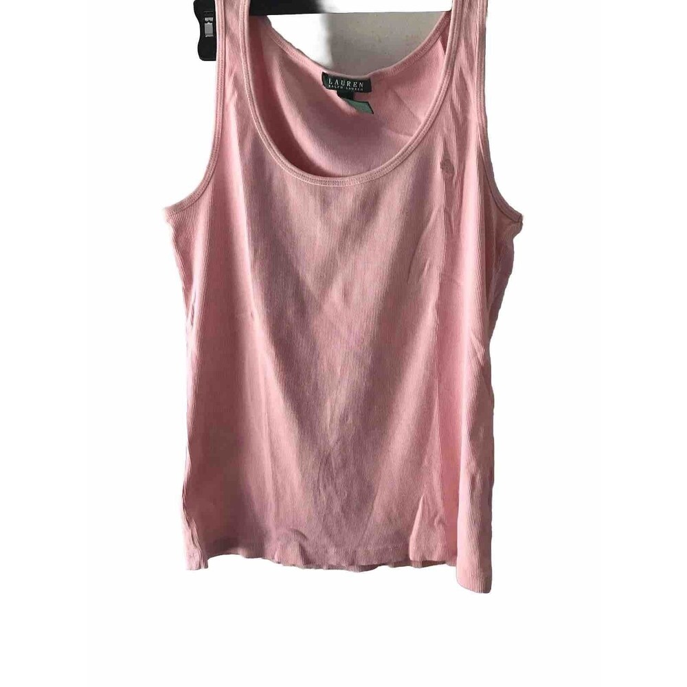 Ralph Lauren Women’s Top Tank  Pink Color Size L